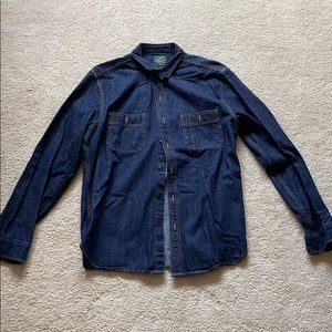 J Crew Denim long sleeve shirt